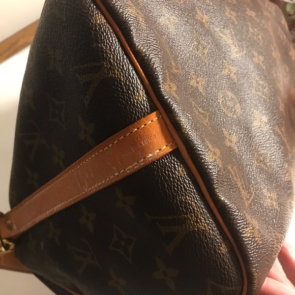 LOUIS VUITTON Monogram Speedy Bandouliere 30 - Picture 6 of 14